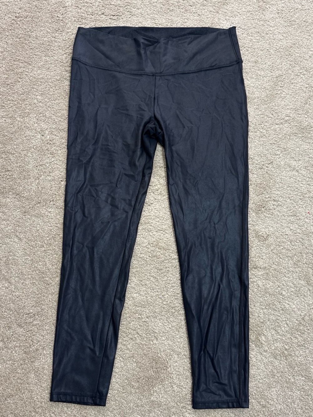 Women's Black High-Rise Performance Leggings